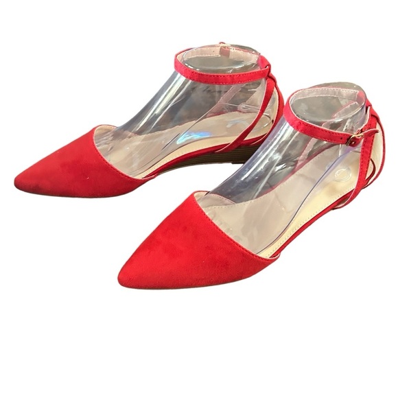 Journee Collection Shoes - Journee Collection Arkie Red Wedge size 9